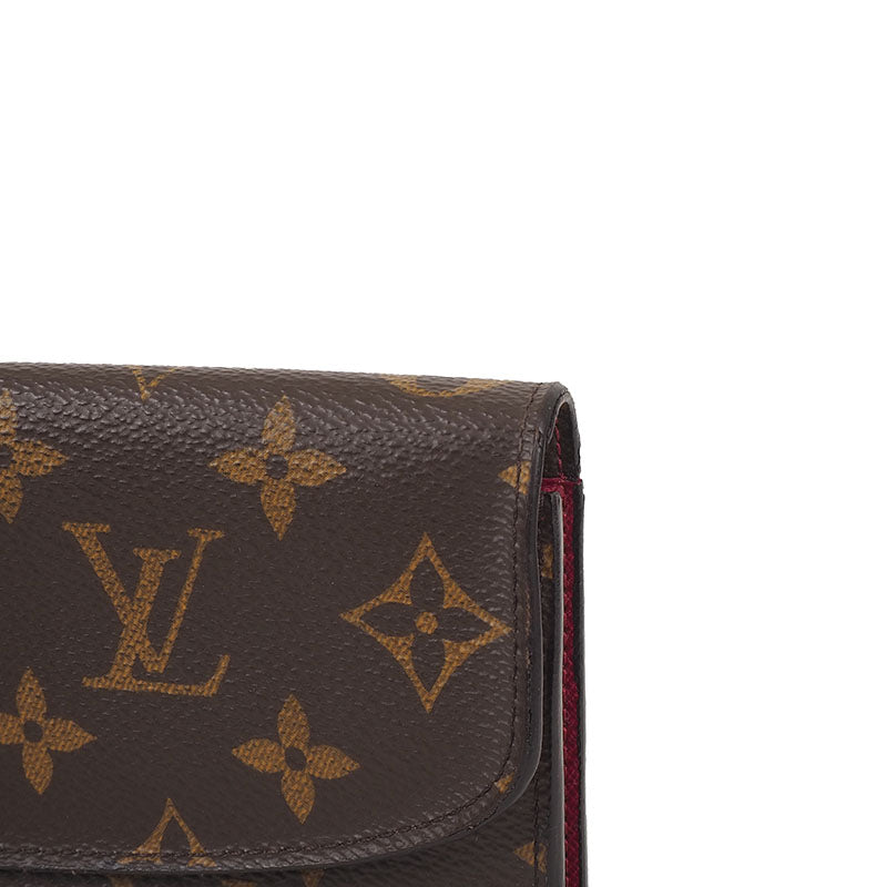 Louis Vuitton M60697 Monogram Emilie long wallet