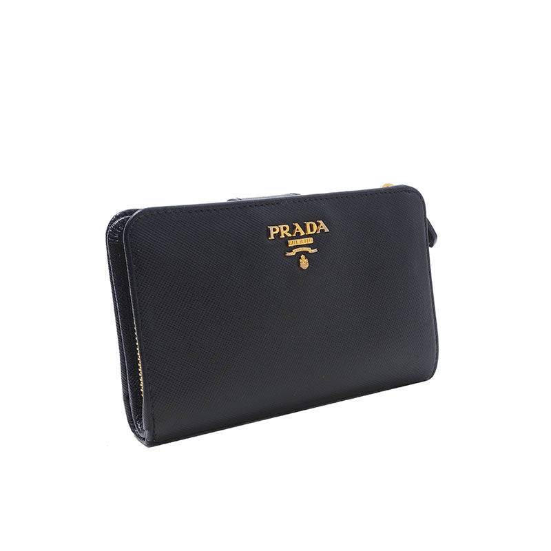 Prada 1M1225 Saffiano Medium Wallet