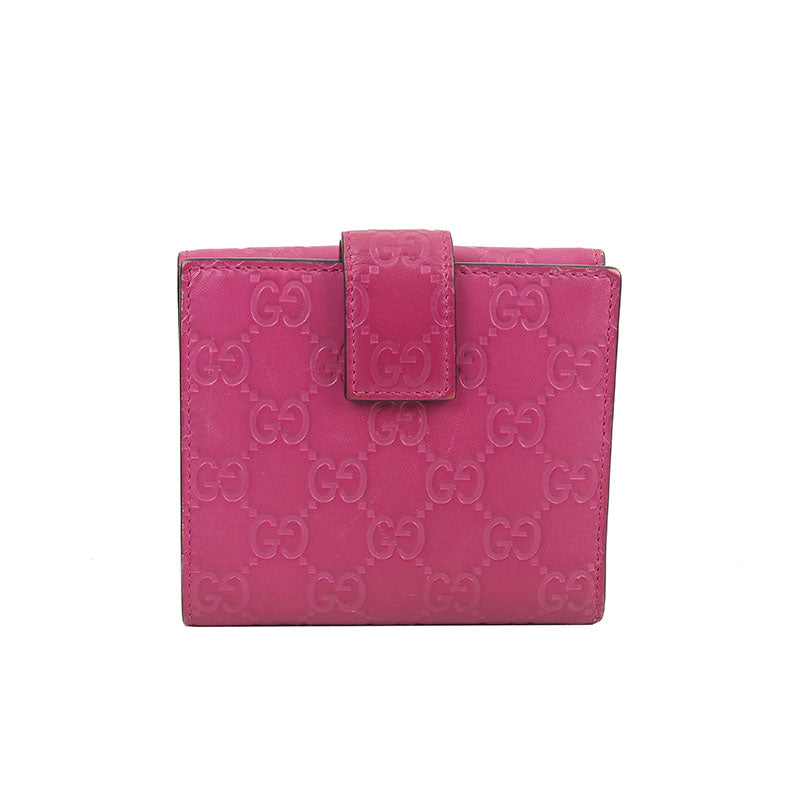 Gucci 406925 Cima Ribbon Bow Medium Wallet