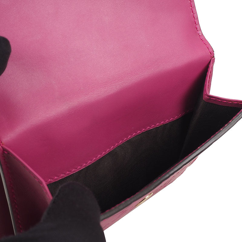 Gucci 406925 Cima Ribbon Bow Medium Wallet