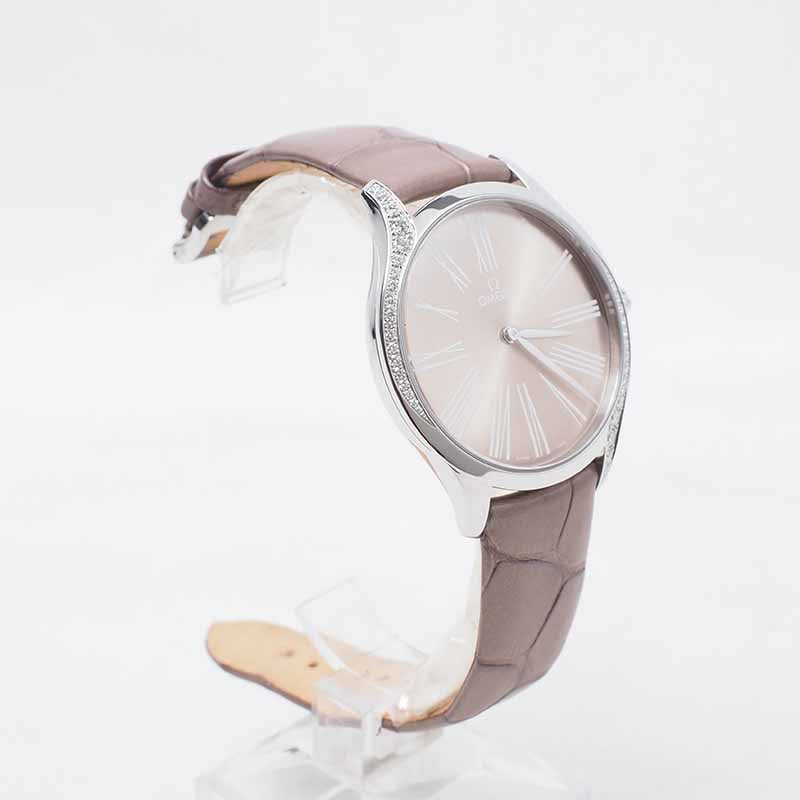 Omega De Ville Treasure Quartz Leather Band Watch