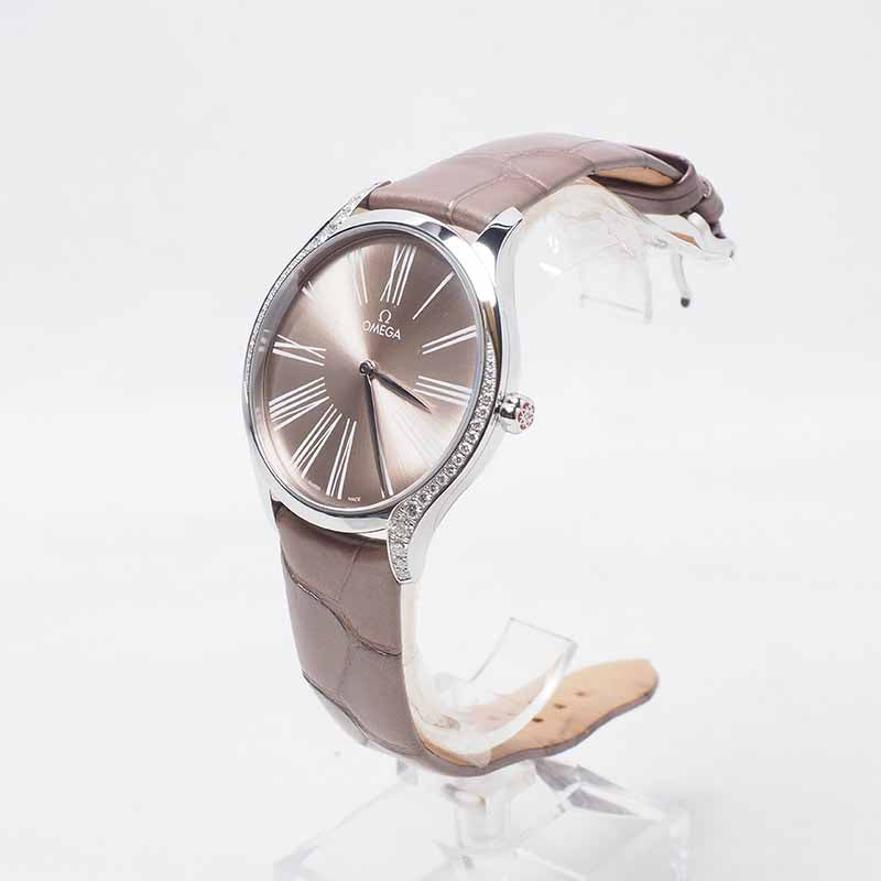 Omega De Ville Treasure Quartz Leather Band Watch