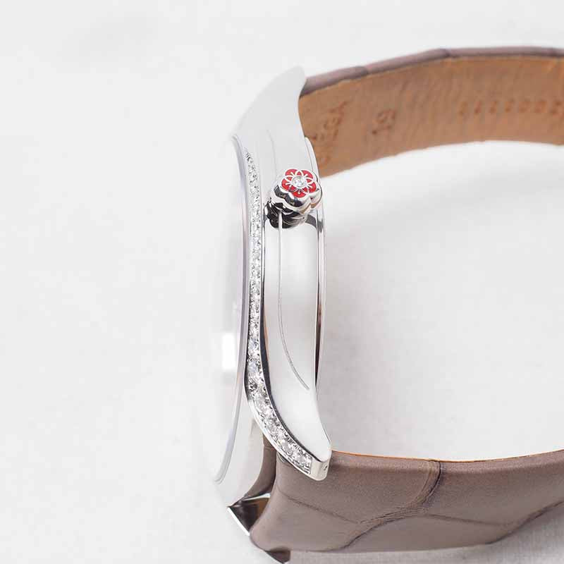 Omega De Ville Treasure Quartz Leather Band Watch