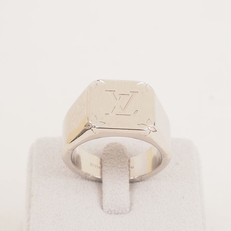 Louis Vuitton M62487 Monogram Signet Ring