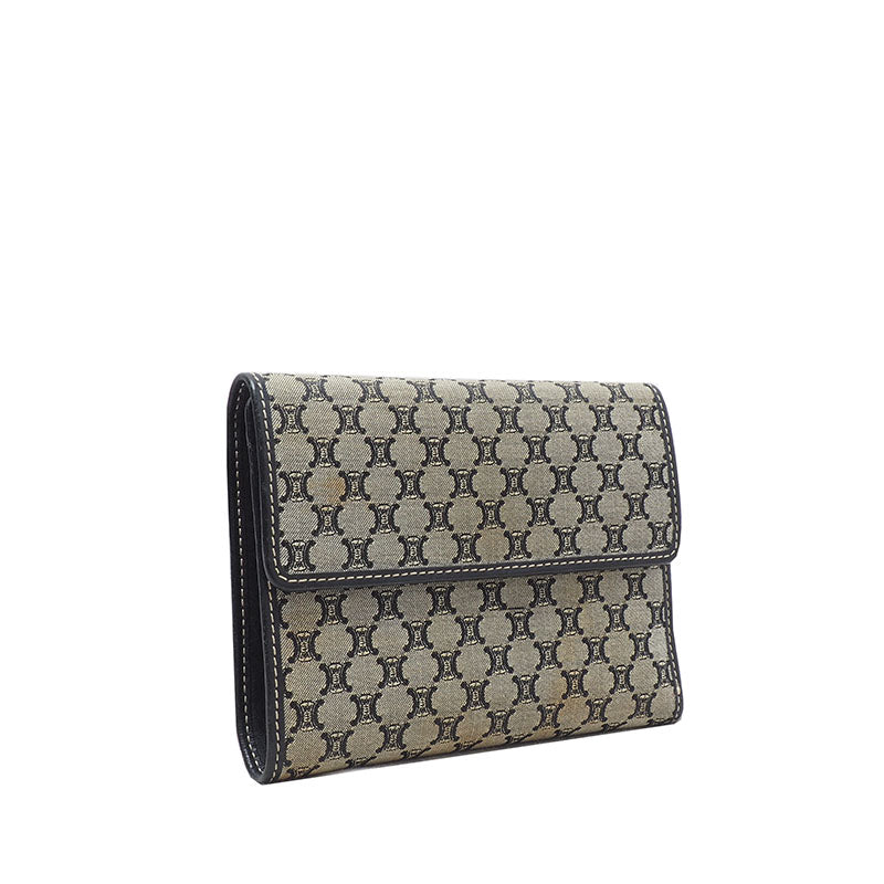 Celine C Canvas Medium Wallet