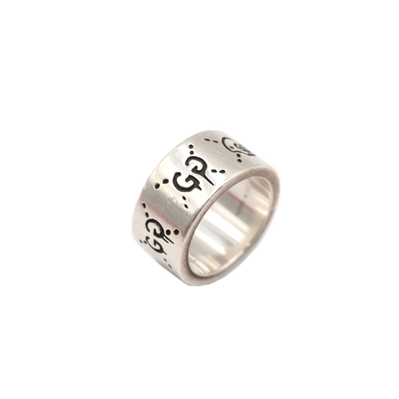 Gucci 455318 Silver Ghost Ring