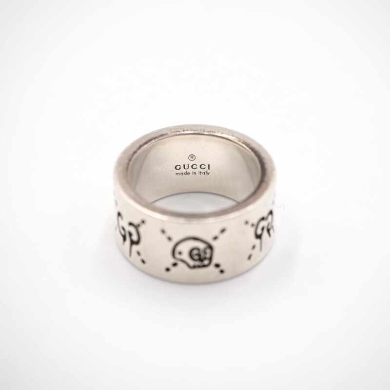 Gucci 455318 Silver Ghost Ring