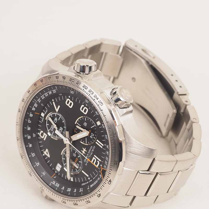 Hamilton H77912 Khaki X Wind GMT Chronograph Quartz Watch