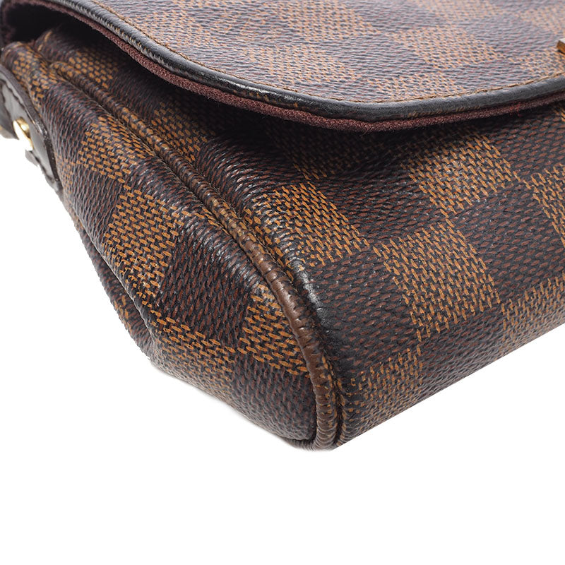 Louis Vuitton N41276 Damier Ebene Favorite PM Crossbody Bag