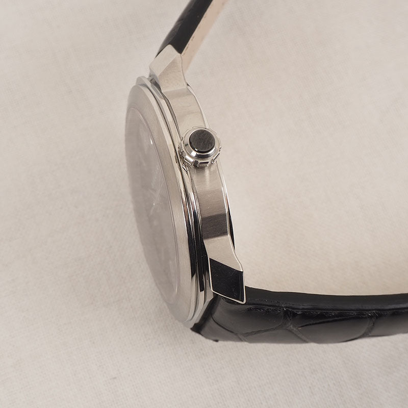 Bulgari Octo Roma leather band watch