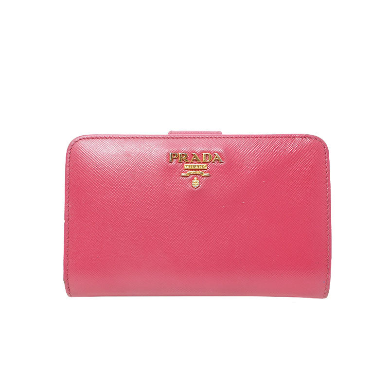 Prada 1M1225 Saffiano Medium Wallet