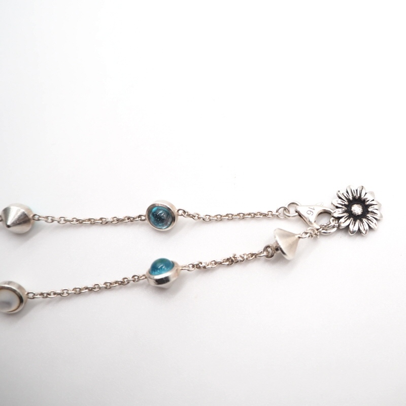 Gucci 527393 Silver Double G Bracelet
