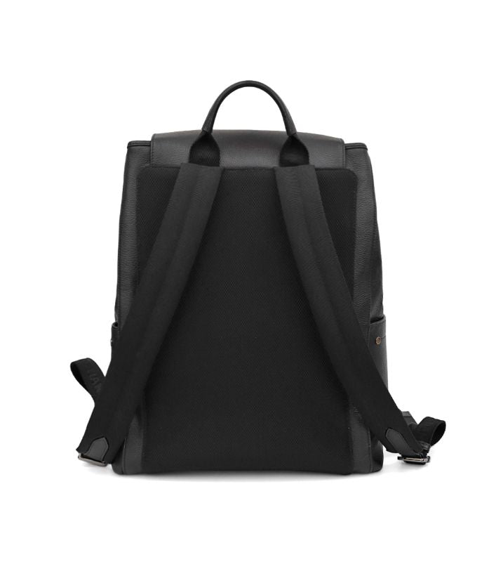 Dior Black Leather Saddle Backpack