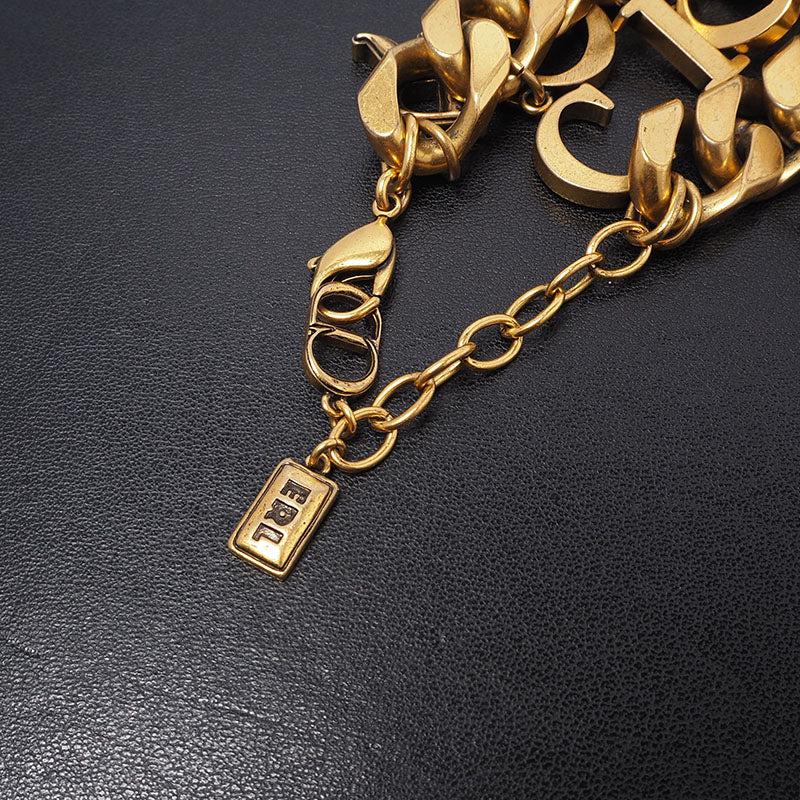 Dior D907 Gold Chain Bracelet
