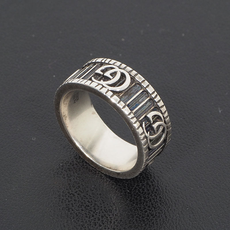 Gucci 551899 Marmont Double G Silver Ring