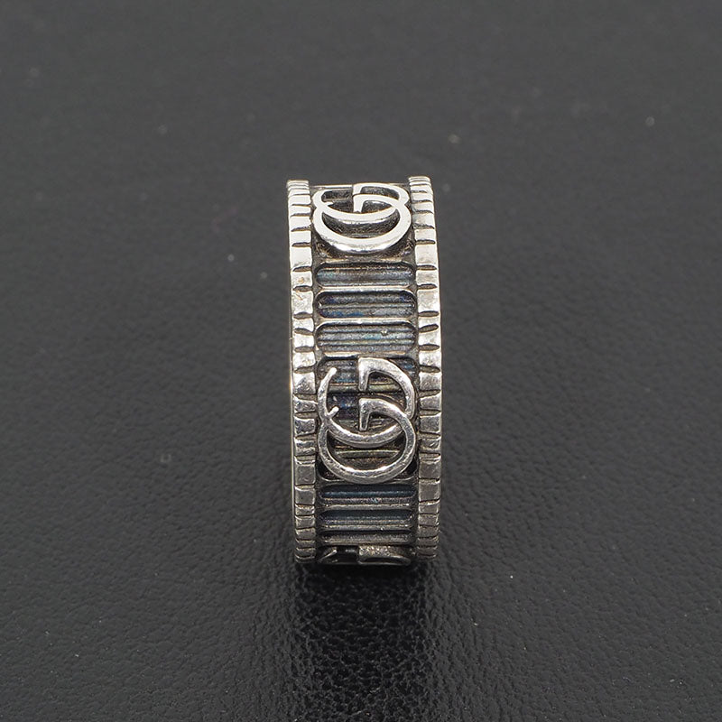 Gucci 551899 Marmont Double G Silver Ring