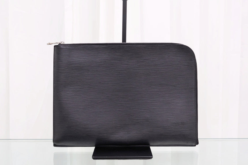 Pochette Jour GM Epi Clutch Black M64153