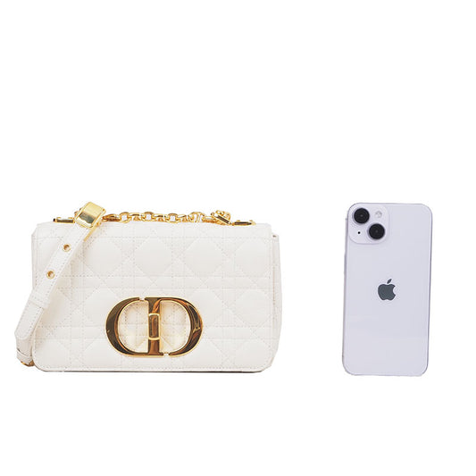Dior M9241UWHC Cannage Caro Small Shoulder Bag