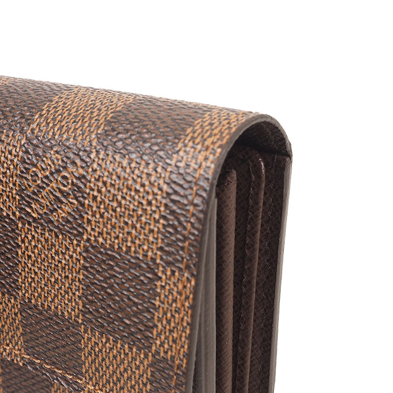 Louis Vuitton N63067 Damier Ebene Alexandra Medium Wallet