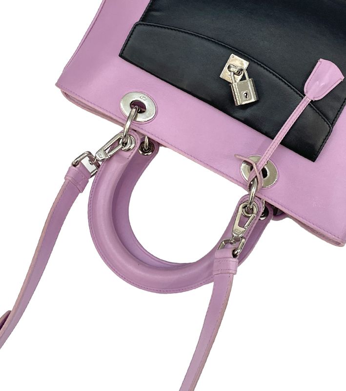 Dior Purple Black Tote