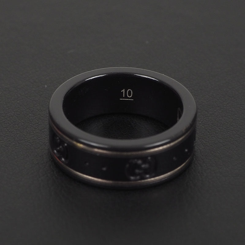 Gucci 225985 White Gold Icon Thin Ring