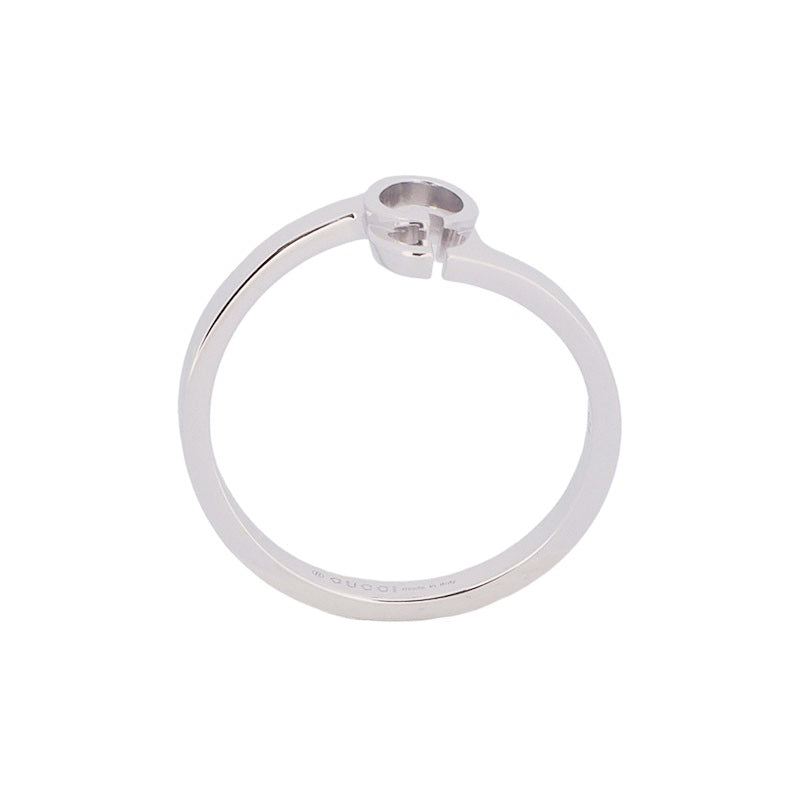 Gucci 457122 White Gold Running Ring