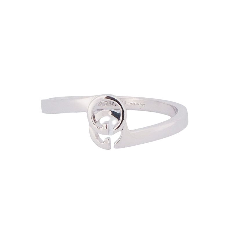 Gucci 457122 White Gold Running Ring