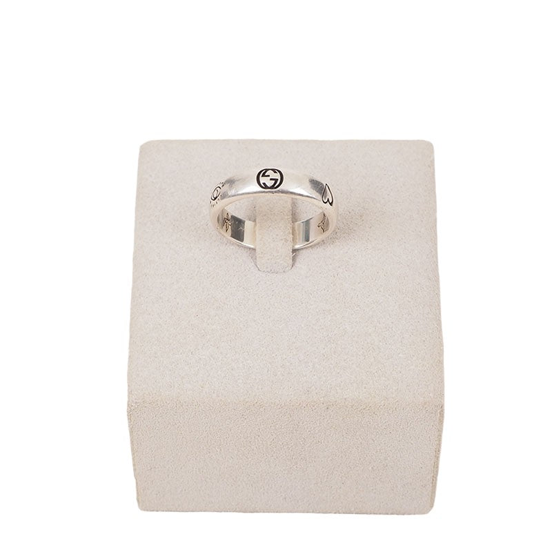 Gucci 455247 Silver Love Ring