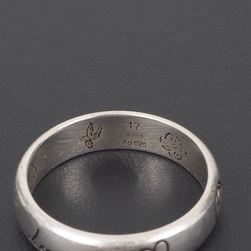 Gucci 455247 Silver Love Ring