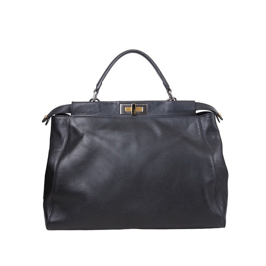 Fendi 8BN210 Peekaboo Large Shoulder Bag