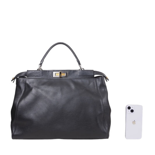 Fendi 8BN210 Peekaboo Large Shoulder Bag