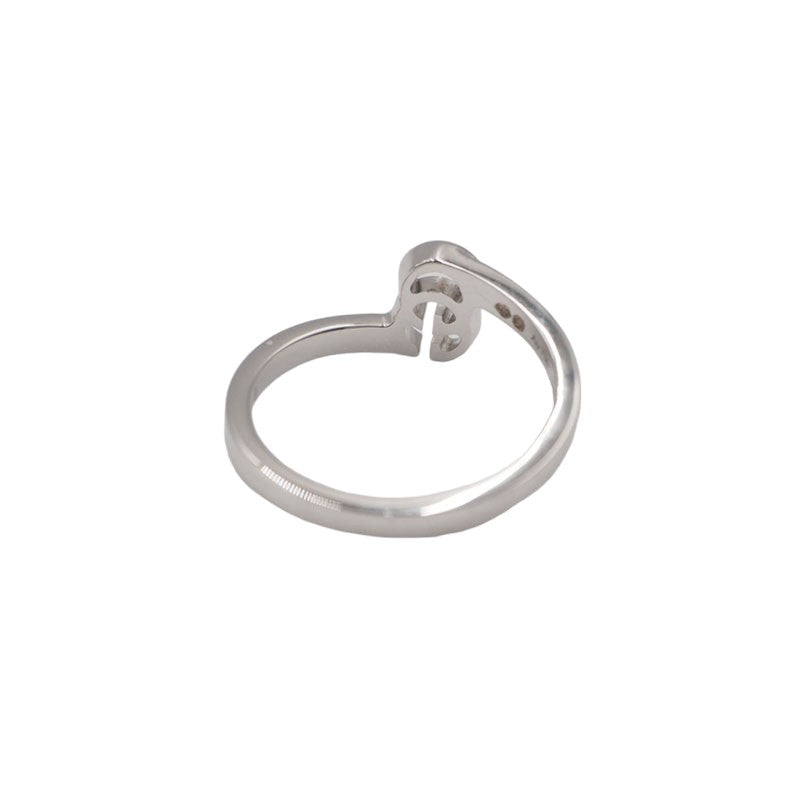 Gucci 457122 White Gold Running Ring