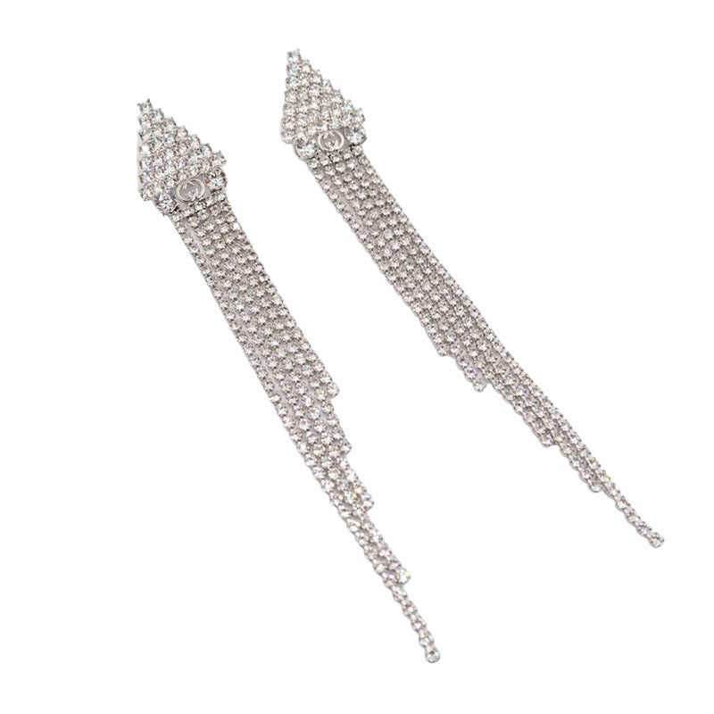 Gucci 570512 Crystal Drop Earrings