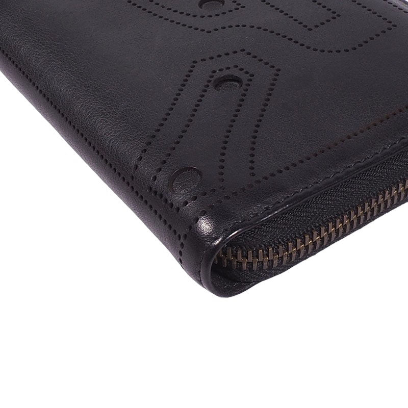 Balenciaga 443521 Out-Punched Continental ZIP Long Wallet