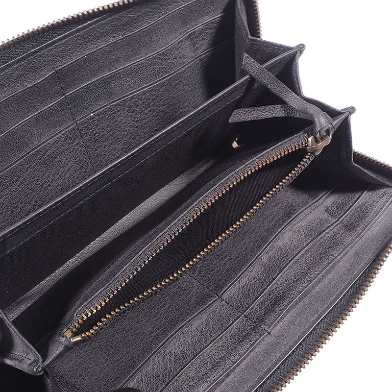 Balenciaga 443521 Out-Punched Continental ZIP Long Wallet