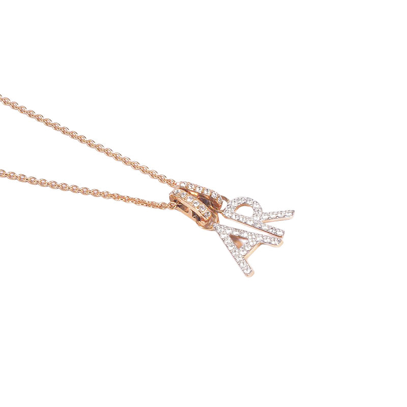 Swarovski Initial Chain Necklace