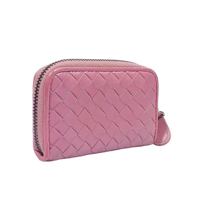 Bottega Veneta Intrecciato Zippy Card Wallet