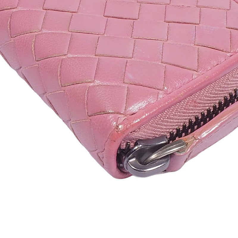 Bottega Veneta Intrecciato Zippy Card Wallet
