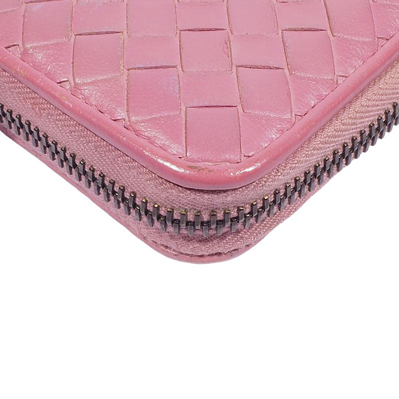 Bottega Veneta Intrecciato Zippy Card Wallet