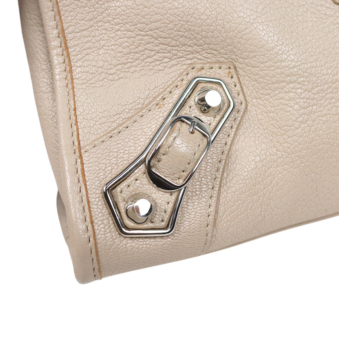 Balenciaga Beige Edge Motor City Bag