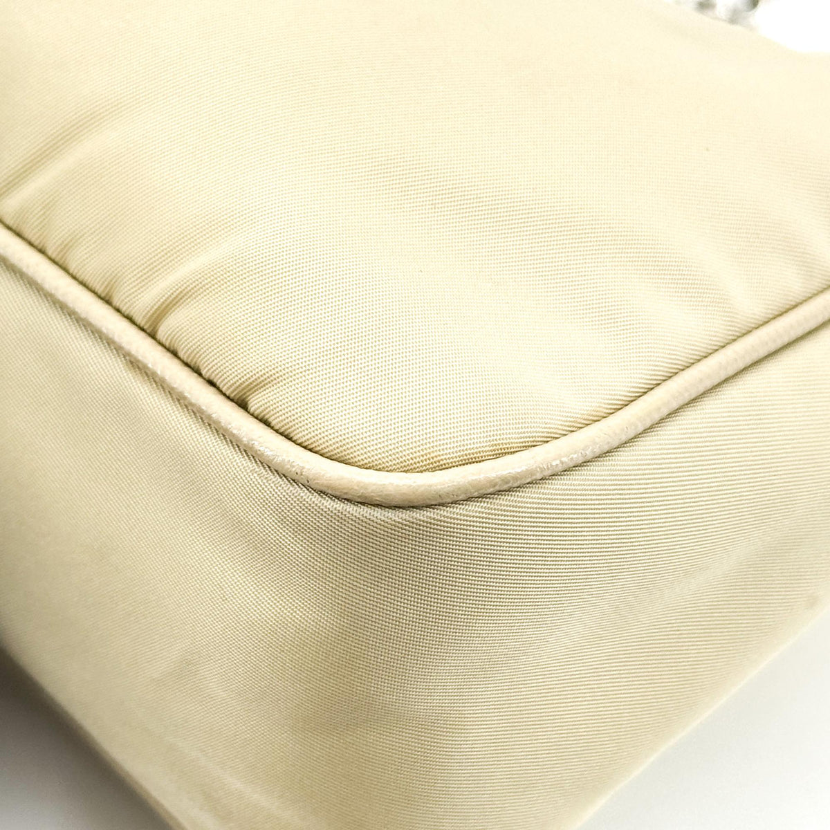 Prada Re-Ylon Re-Edition 2005 Mini Bag Beige