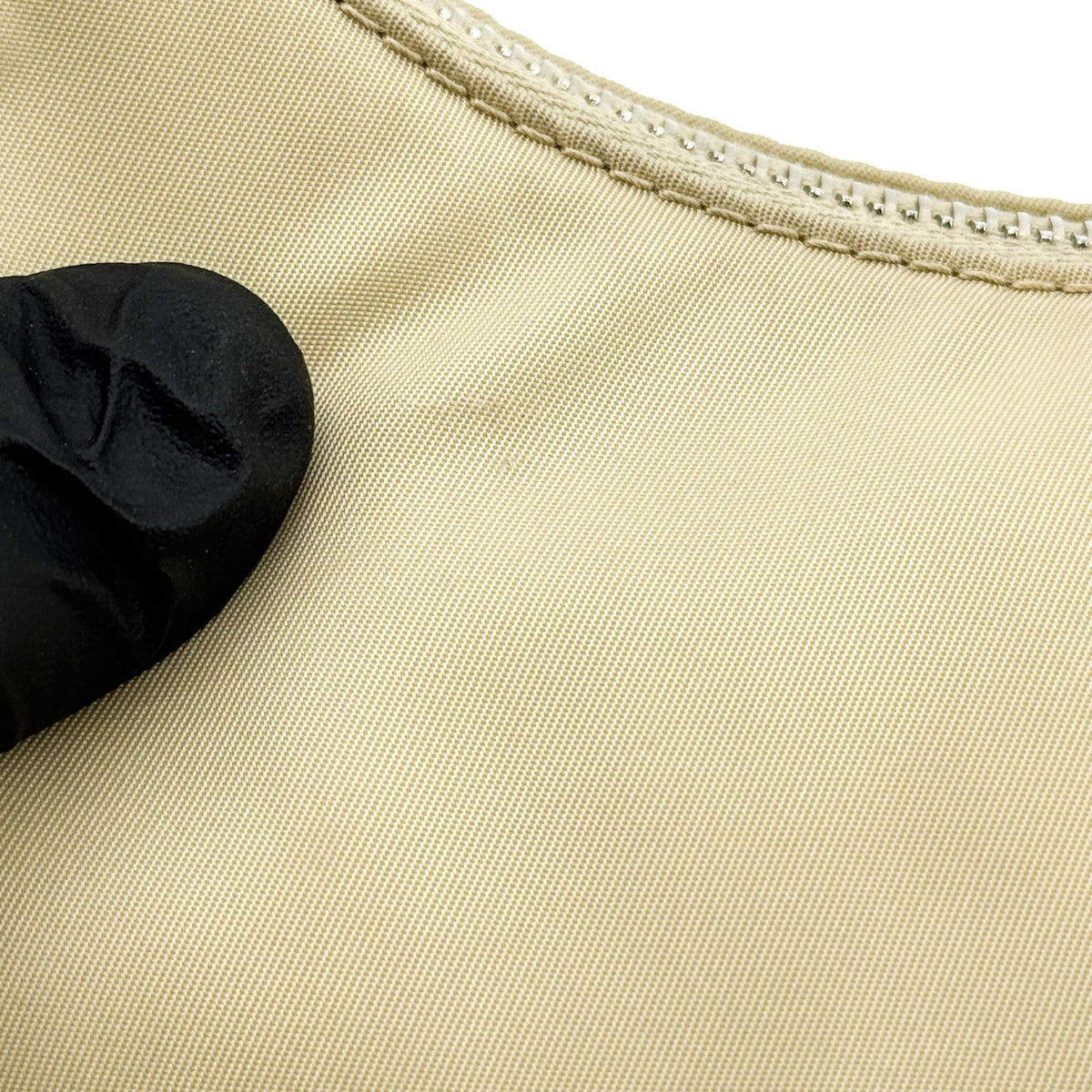 Prada Re-Ylon Re-Edition 2005 Mini Bag Beige