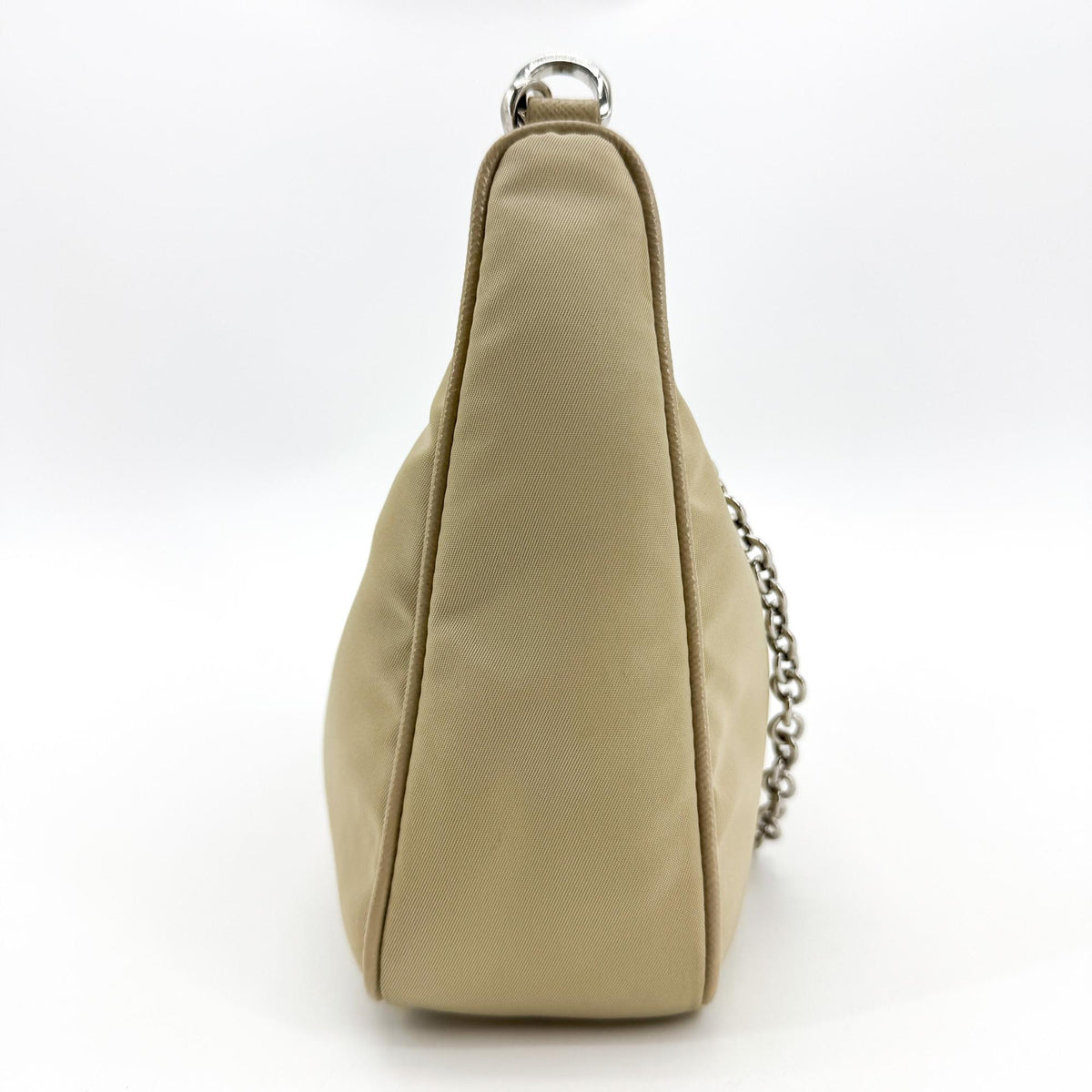Prada Re-Ylon Re-Edition 2005 Mini Bag Beige