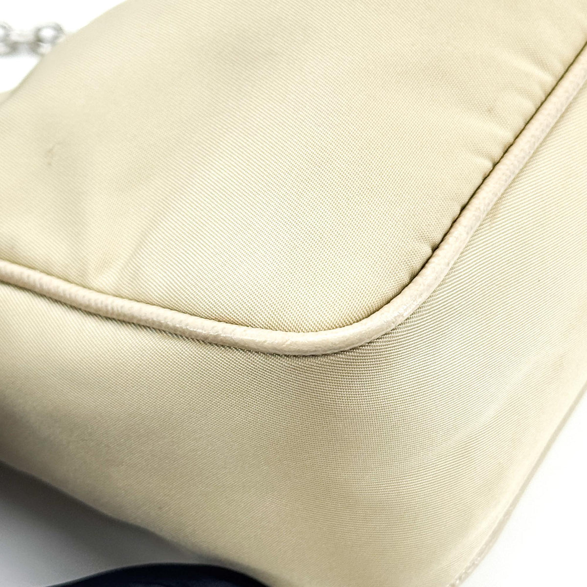 Prada Re-Ylon Re-Edition 2005 Mini Bag Beige