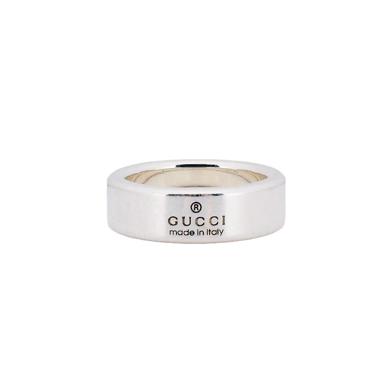 Gucci 774052 Silver Diagonal Ring