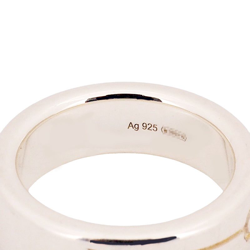 Gucci 774052 Silver Diagonal Ring