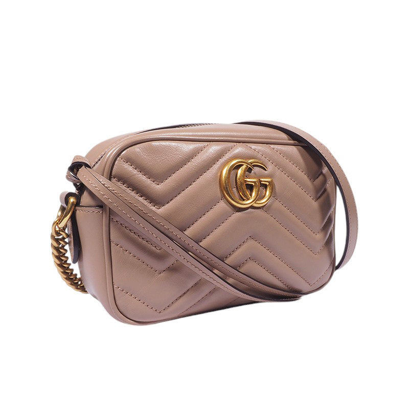 Gucci 448065 Marmont Matelassé Mini Crossbody Bag