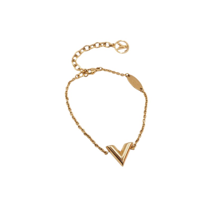 Louis Vuitton M61084 Essential V-Logo Bracelet
