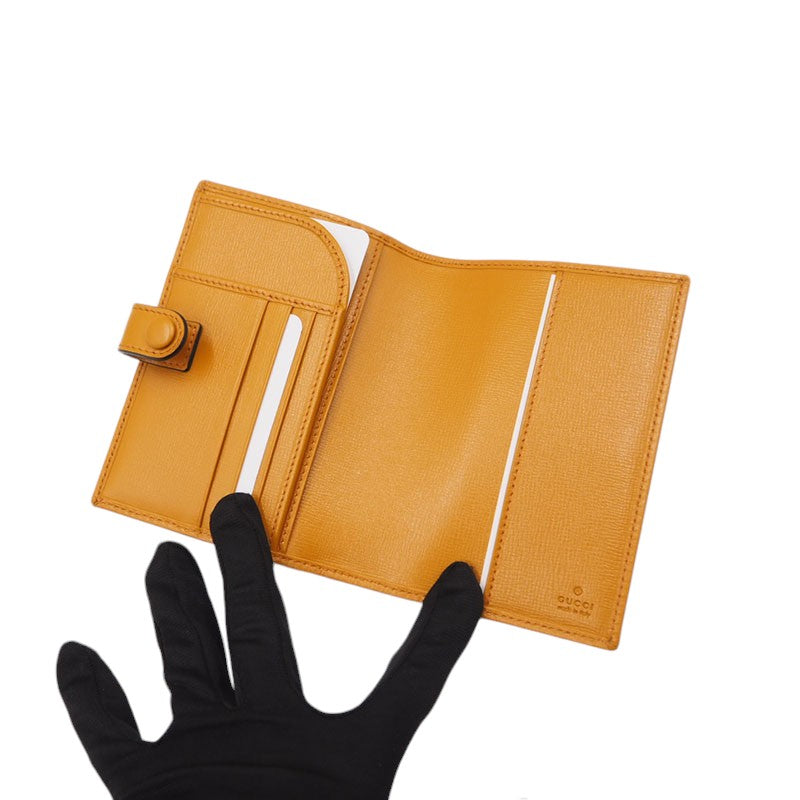 Gucci 724562 Interlocking Passport Wallet