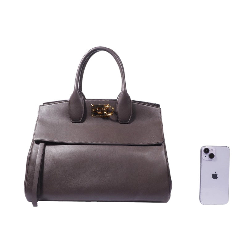 Ferragamo 21 H167 Gancini Studio Medium Shoulder Bag